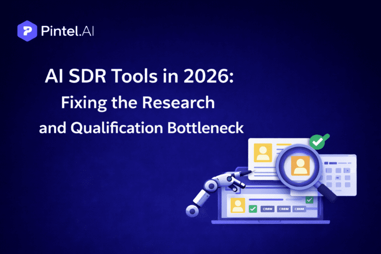 AI SDR Tools in 2026: Fixing the Research and Qualification Bottleneck
