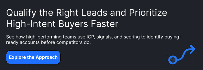 B2B Lead Qualification Framework: How to Use ICP to Qualify Leads