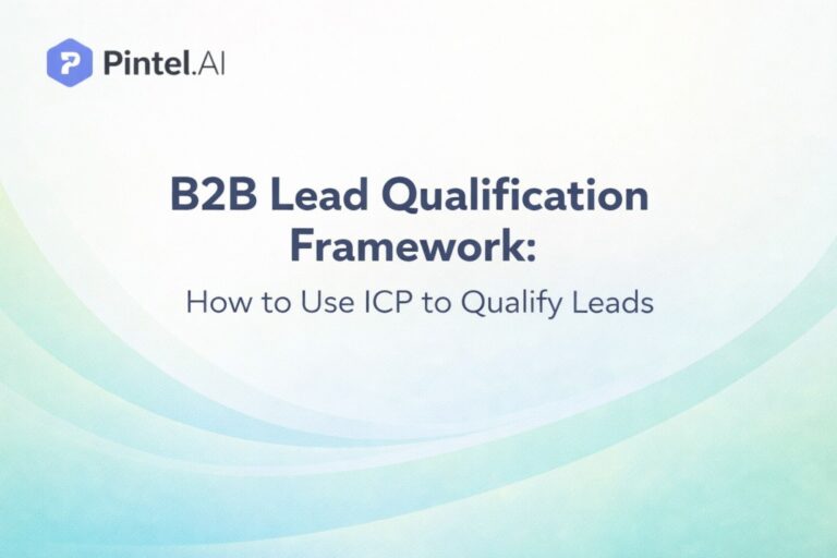 B2B Lead Qualification Framework: How to Use ICP to Qualify Leads
