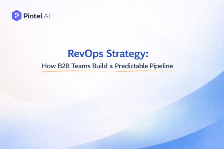 RevOps Strategy: How B2B Teams Build a Predictable Pipeline
