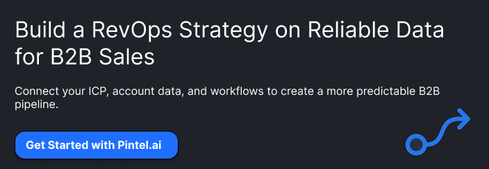 Build a RevOps Strategy on Reliable Data for B2B SalesConnect your ICP, account data, and workflows to create a more predictable B2B pipeline.
