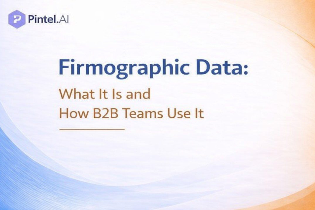 Firmographic Data: What It Is and How B2B Teams Use It