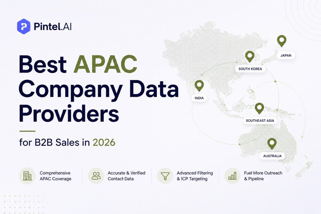 Best APAC B2B Data Providers for International Prospecting