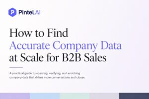 How to Find Accurate Company Data at Scale for B2B Sales