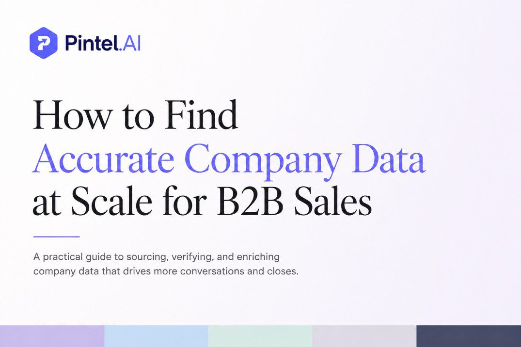 How to Find Accurate Company Data at Scale for B2B Sales