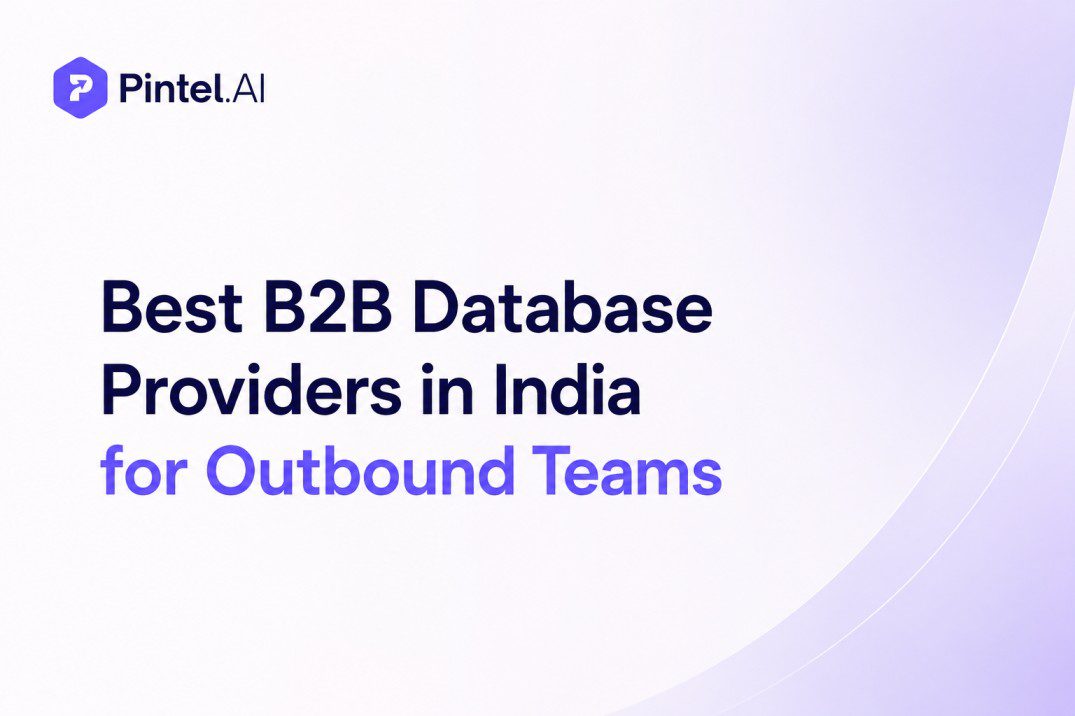 Best B2B Database Providers in India for Outbound Teams (2026)