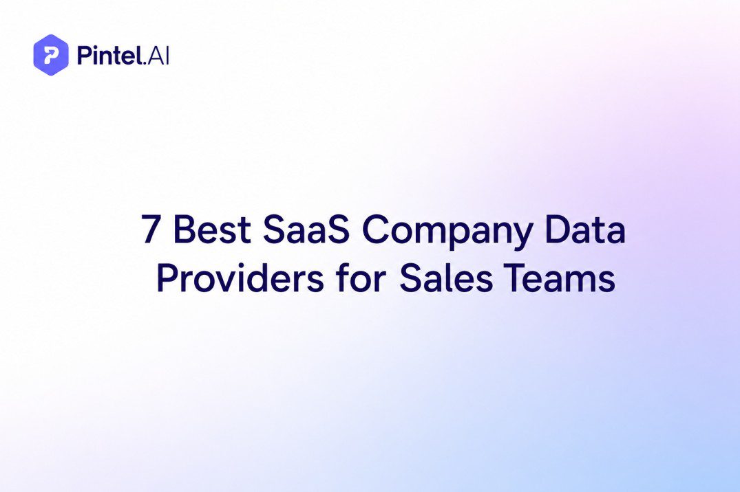 7 Best SaaS Company Data Providers for Outbound Sales Teams (2026)