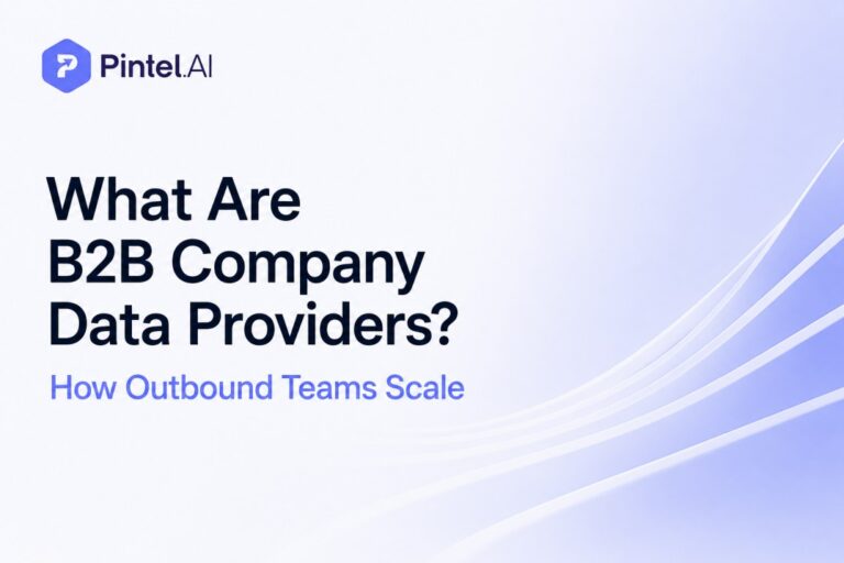 B2B Company Data Providers