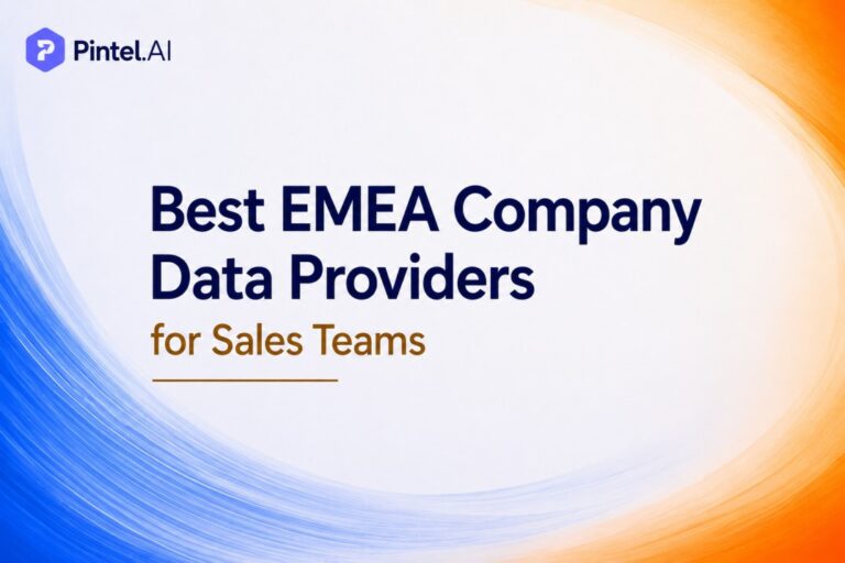 Emea company data providers for sales