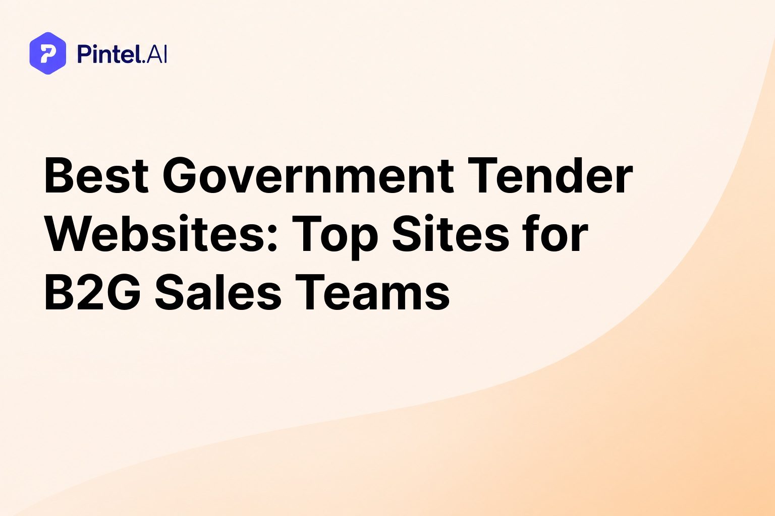 Best Government Tender Websites to Find Opportunities (2026)