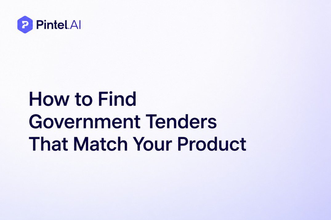 How to Find Government Tenders That Match Your Product