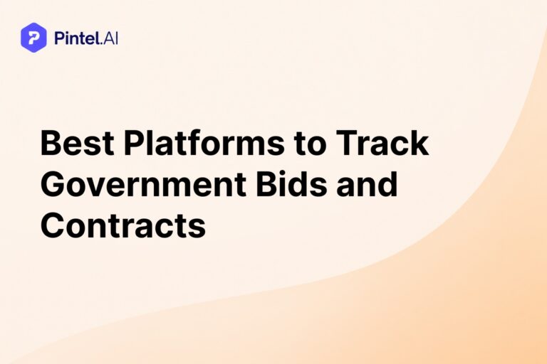 Government bids and contracts