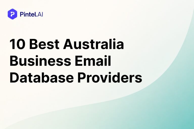 Australia Business Email Database Providers