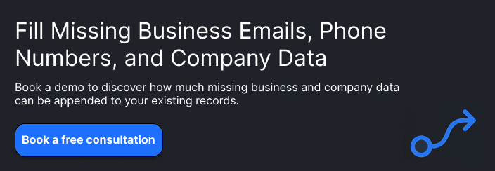 B2B Data Appending Services