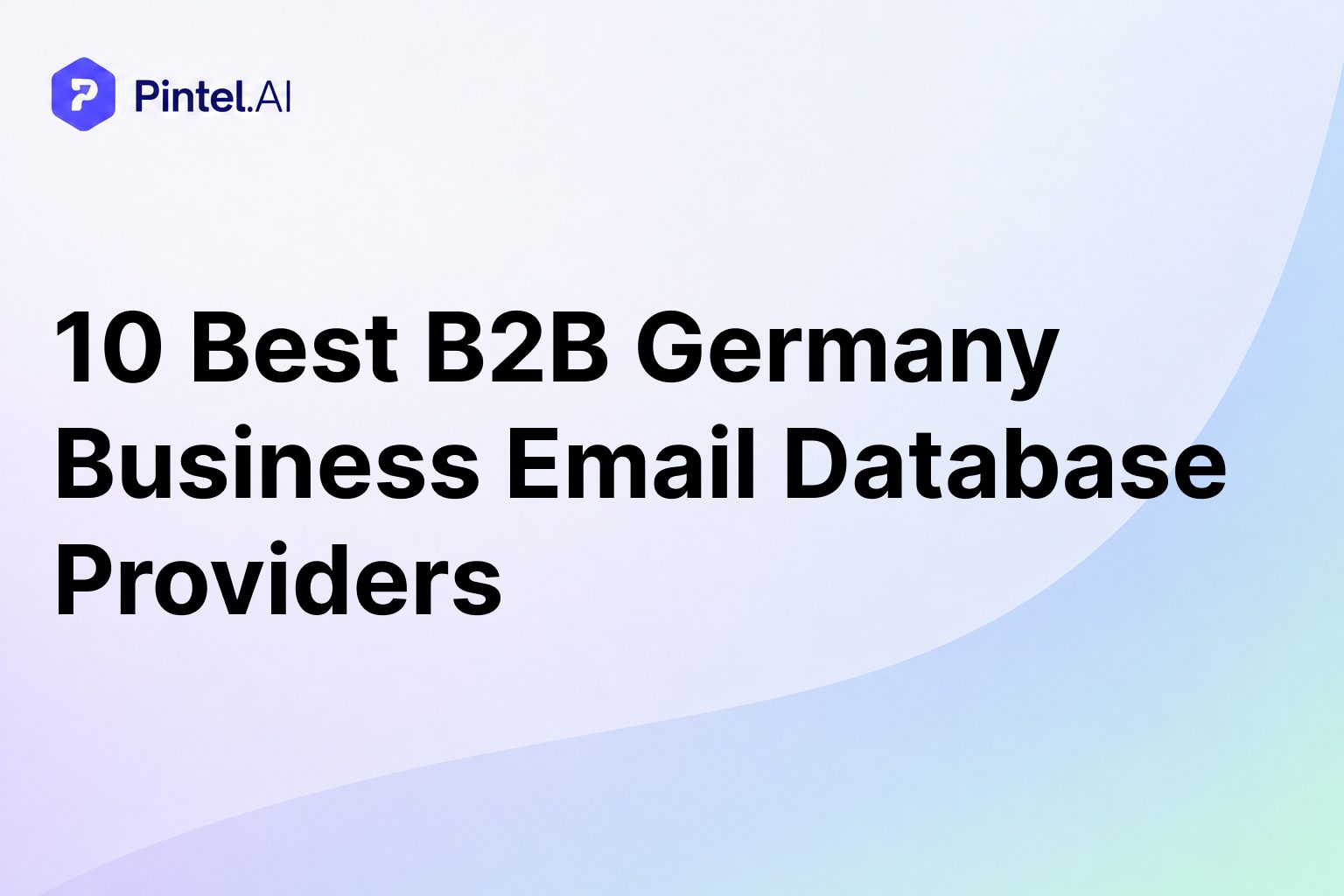 10 Best Germany Business Email Database Providers (2026)