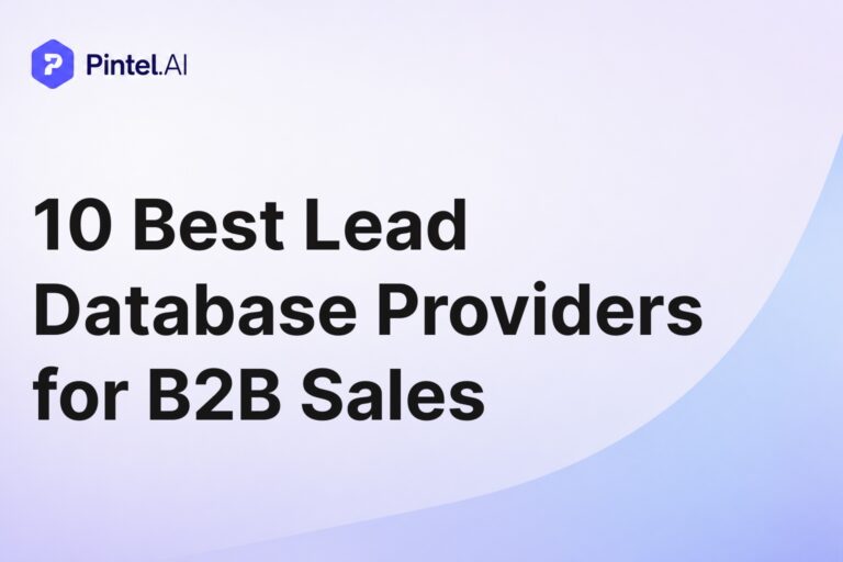 Lead database providers