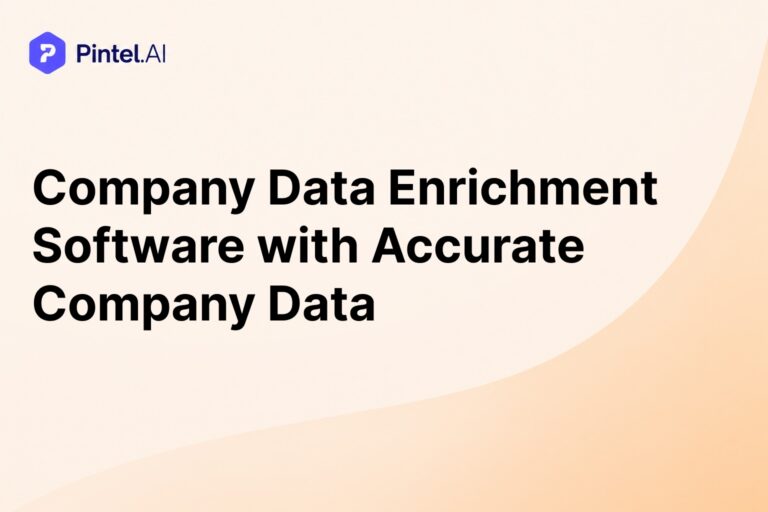 company data enrichment software