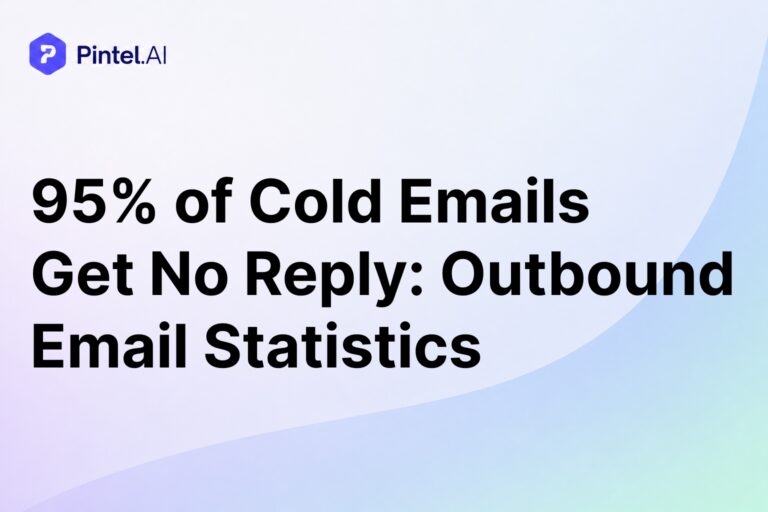 95% of Cold Emails Get No Reply: Outbound Email Statistics
