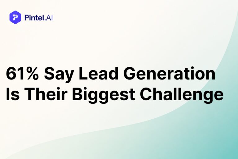 61% Say Lead Generation Is Their Biggest Challenge