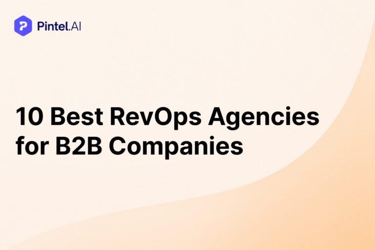 10 Best RevOps Agencies for B2B Companies