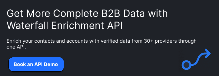 Waterfall Enrichment API OrWaterfall Enrichment data service