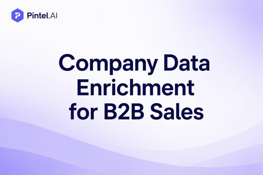 Company Data Enrichment for B2B Sales