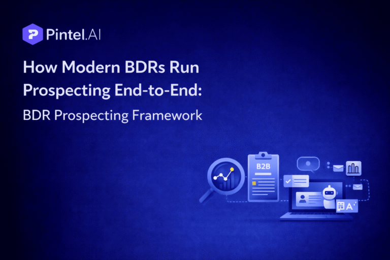 How Modern BDRs Run Prospecting End-to-End: BDR Prospecting Framework