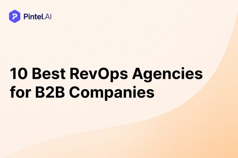 10 Best RevOps Agencies for B2B Companies