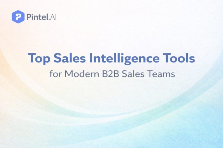 7 Best Sales Intelligence Tools (2026): Compared