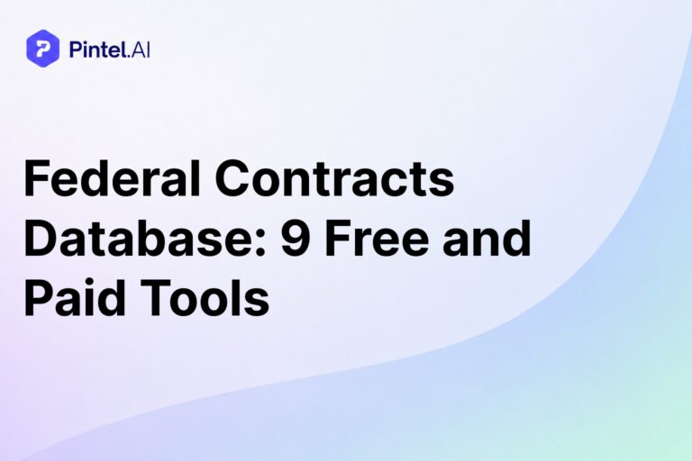 Federal Contracts Database: 9 Free and Paid Tools (2026)