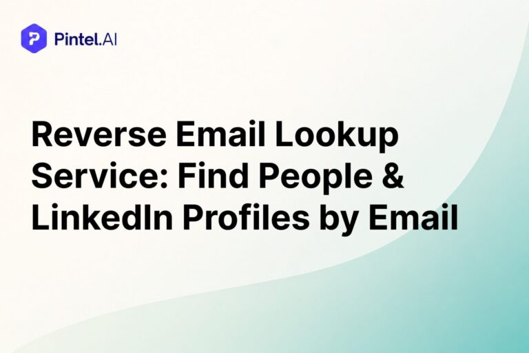 Reverse Email Lookup Service: Find People & LinkedIn Profiles by Email