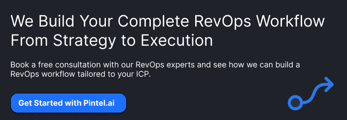 We Build Your Complete RevOps Workflow From Strategy to Execution
Book a free consultation with our RevOps experts and see how we can build a RevOps workflow tailored to your ICP.